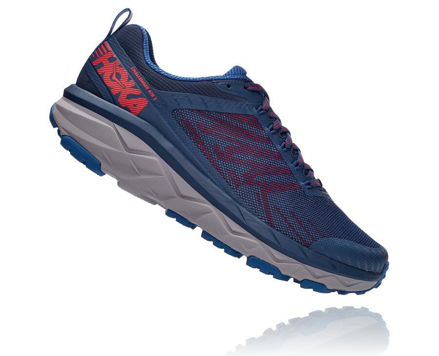 Hoka One One Trainers Mens Navy - Challenger ATR 5 - 80523NEYI